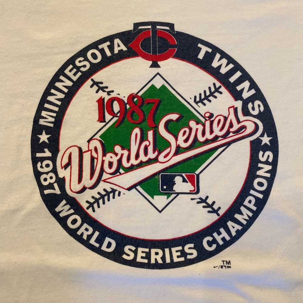 Vintage Minnesota Twins 1987 World Series Shirt